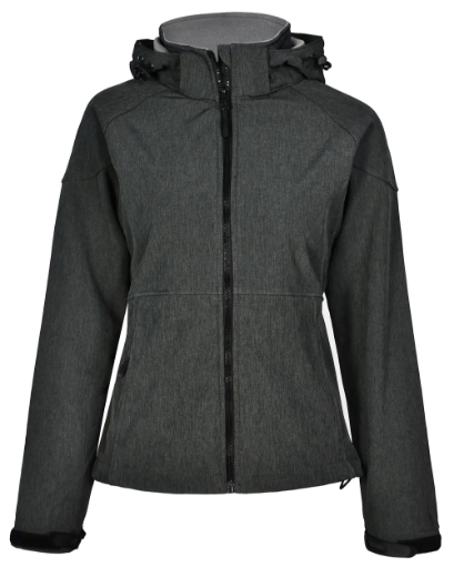 Picture of Winning Spirit, Ladies Softshell Full Zip Hoodie